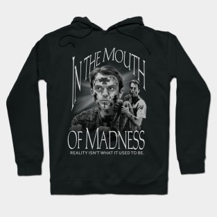 In The Mouth Of Madness, Classic Horror, (Black & White) Hoodie